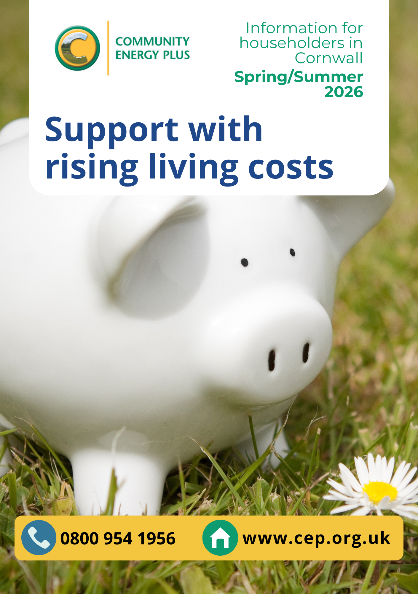Support with Rising Living Costs Spring/Summer 26 energy advice guide