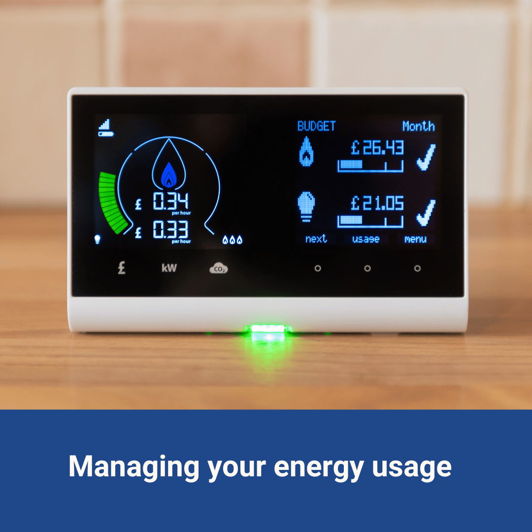 Managing your energy usage: bitesize advice