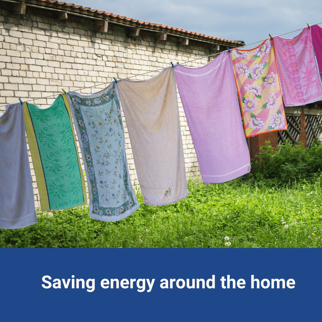 Saving energy around the home: bitesize advice
